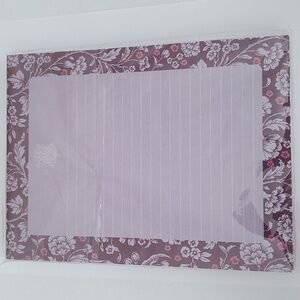 ‼️5/$25‼️ Floral Notepad with Lined Pages New 100 Sheets